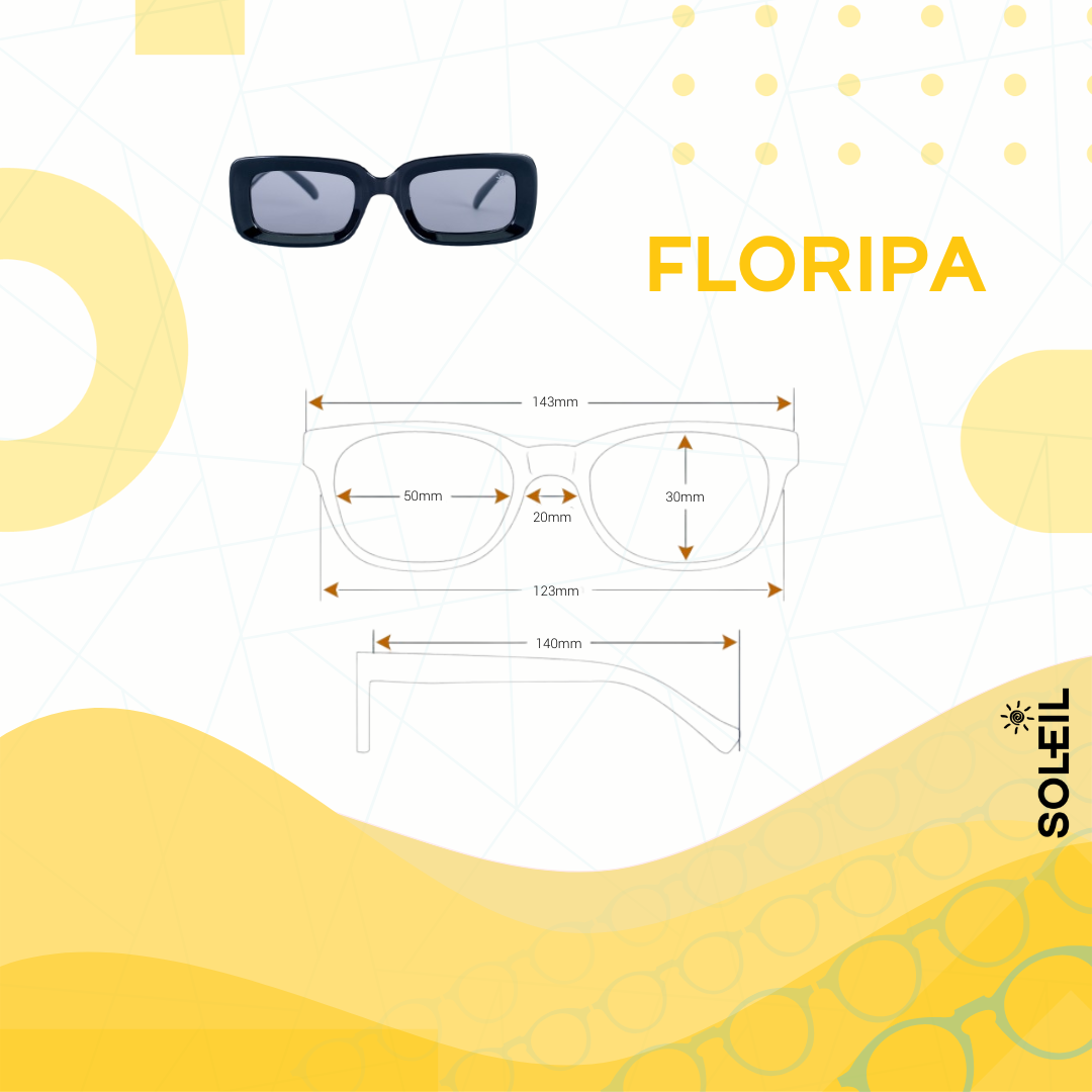 Óculos Floripa Cinza - Lente Grafite