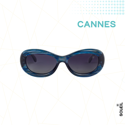 Cannes Azul - Lente Preta