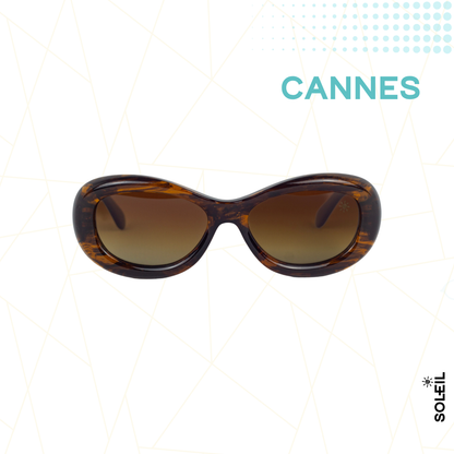Cannes Marrom - Lente Marrom Degradê