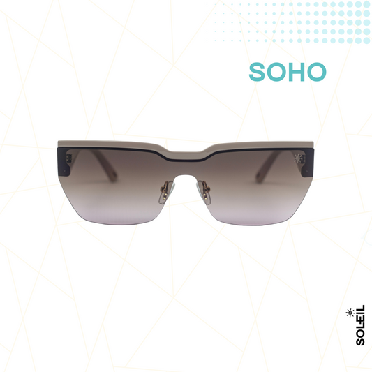 Soho Nude - Lente Marrom Degradê