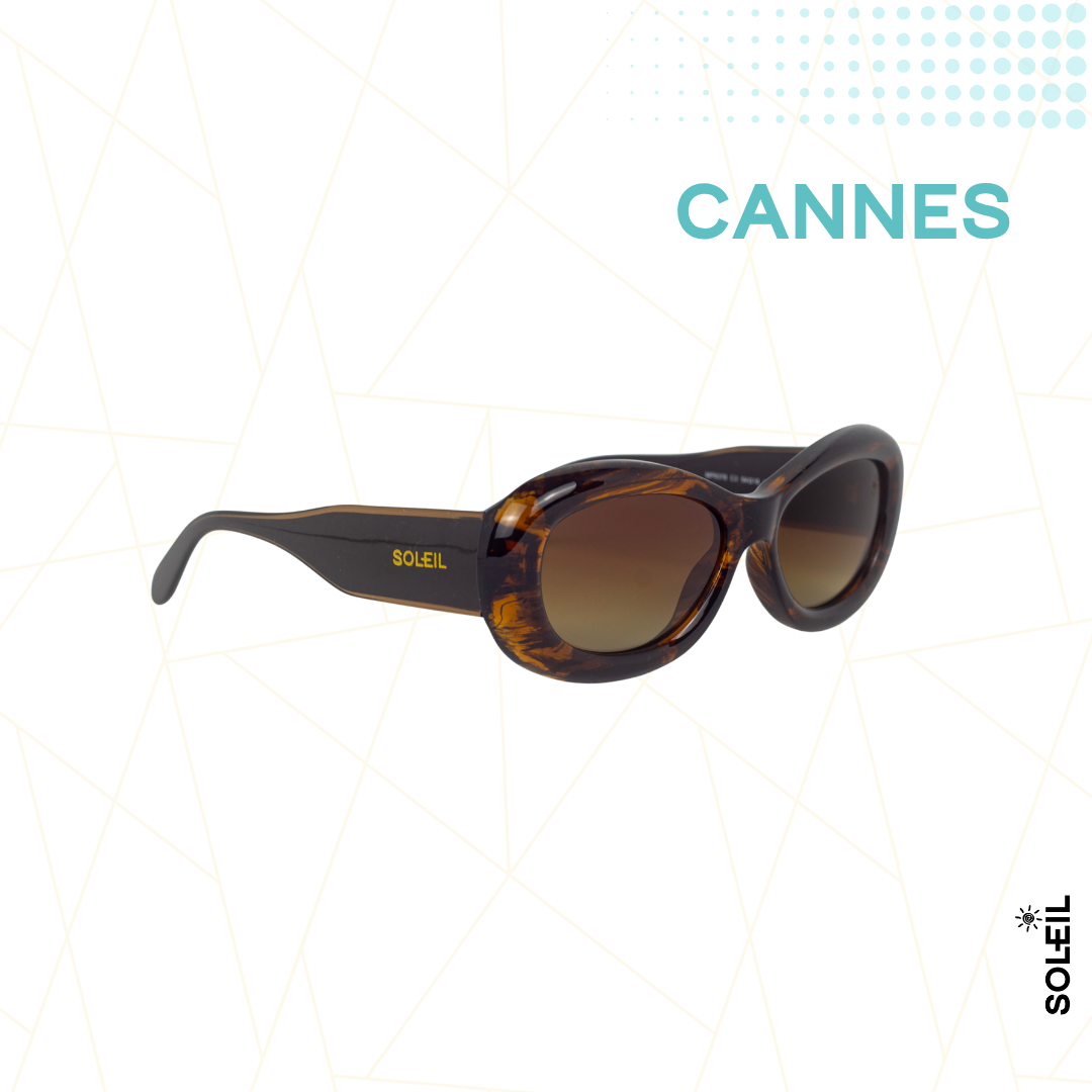 Cannes Marrom - Lente Marrom Degradê