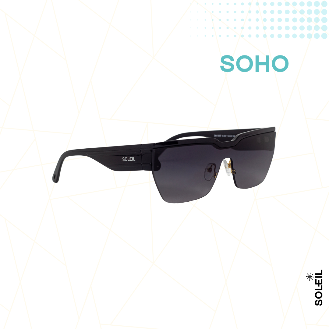 Soho Preto - Lente Preta Degradê