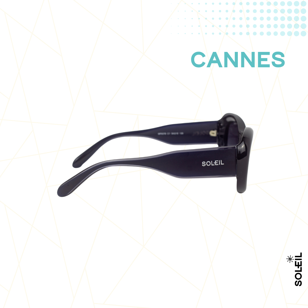Cannes Preto - Lente Preta