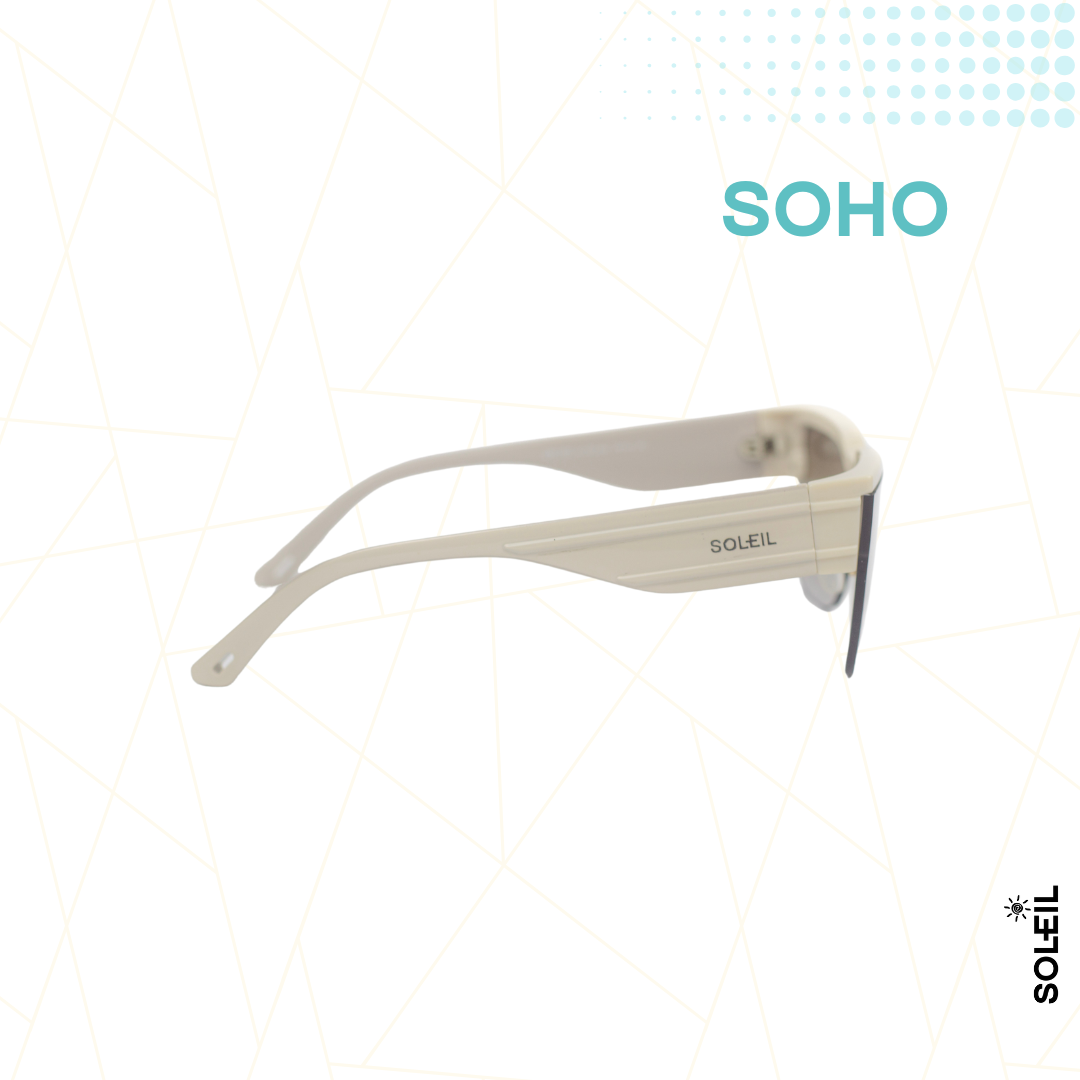 Soho Off-White - Lente Marrom Degradê