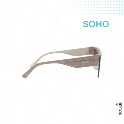 Soho Nude - Lente Marrom Degradê