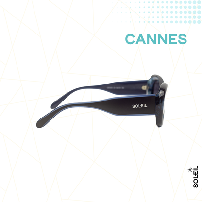 Cannes Azul - Lente Preta