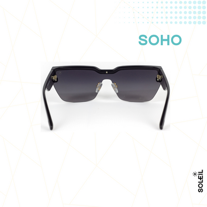 Soho Preto - Lente Preta Degradê