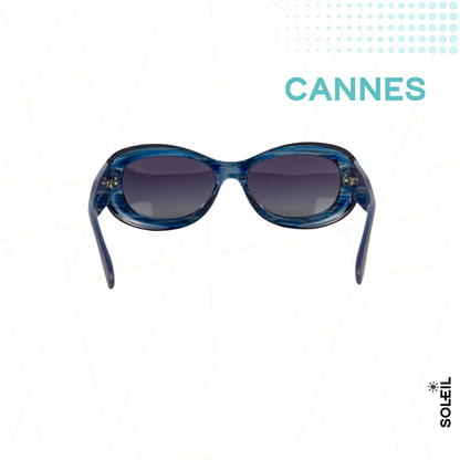 Cannes Azul - Lente Preta