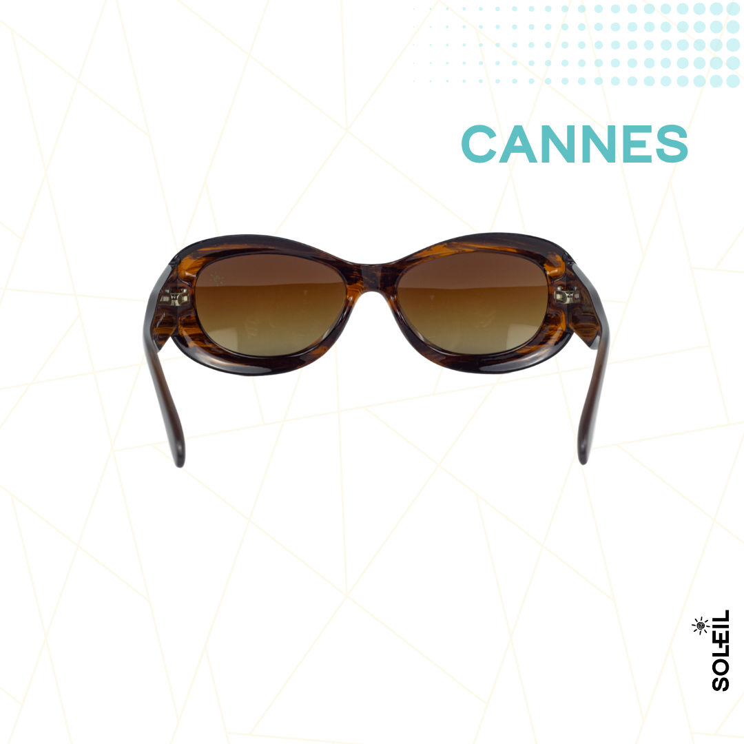 Cannes Marrom - Lente Marrom Degradê