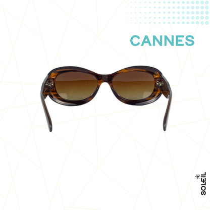 Cannes Marrom - Lente Marrom Degradê