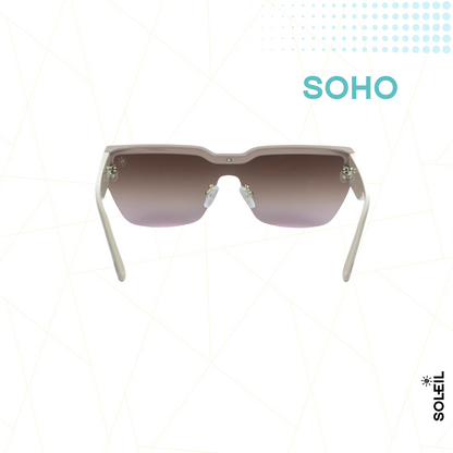 Soho Nude - Lente Marrom Degradê