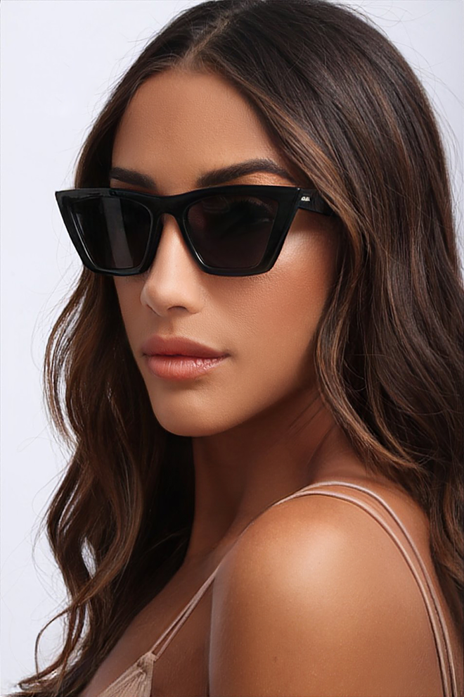 Óculos Capri Preto - Lente Preta